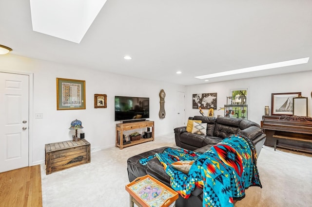 2500 Ensign Ave N, Golden Valley, MN 55427 - living room with a skylight and recessed lighting