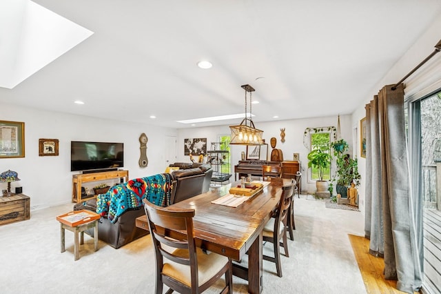 2500 Ensign Ave N, Golden Valley, MN 55427 - dining space with recessed lighting and light carpet