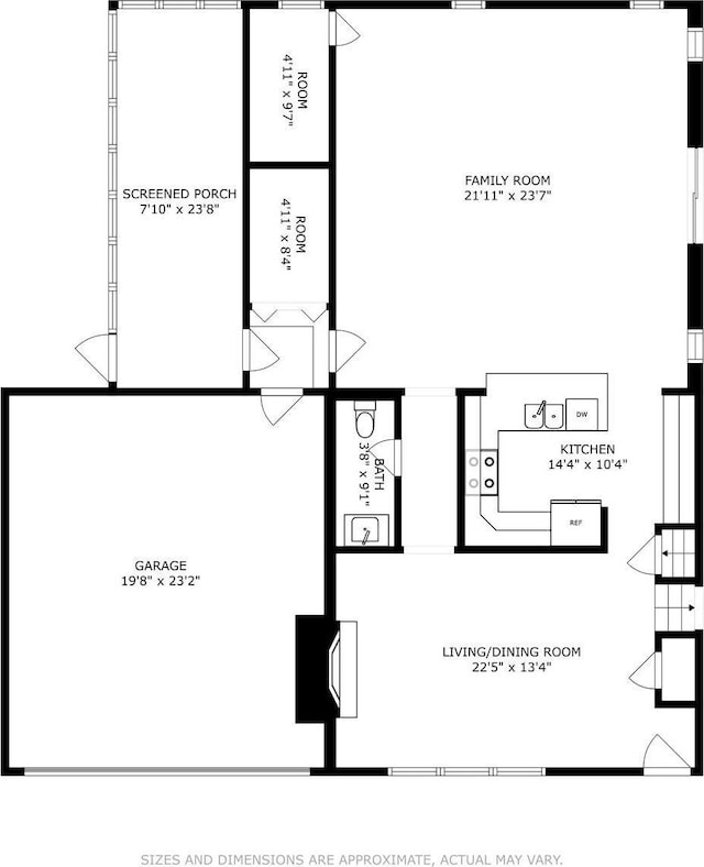 2500 Ensign Ave N, Golden Valley, MN 55427 - view of room layout