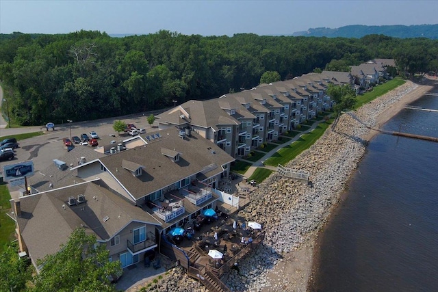1702 Lakeshore Dr Unit 3, Lake City, MN 55041 - aerial view of a heavily wooded area and a nearby body of water