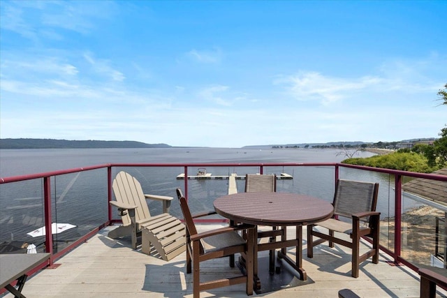1702 Lakeshore Dr Unit 3, Lake City, MN 55041 - balcony with a water view