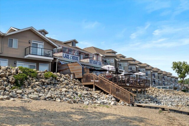 1702 Lakeshore Dr Unit 3, Lake City, MN 55041 - view of front facade with stairs and a residential view