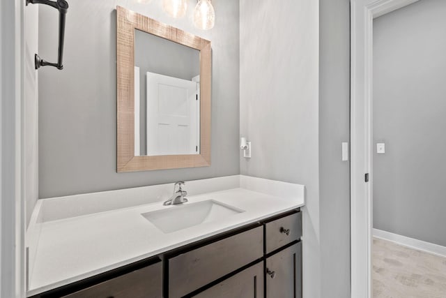 1401 142nd Ct E, Rosemount, MN 55068 - bathroom with vanity and baseboards