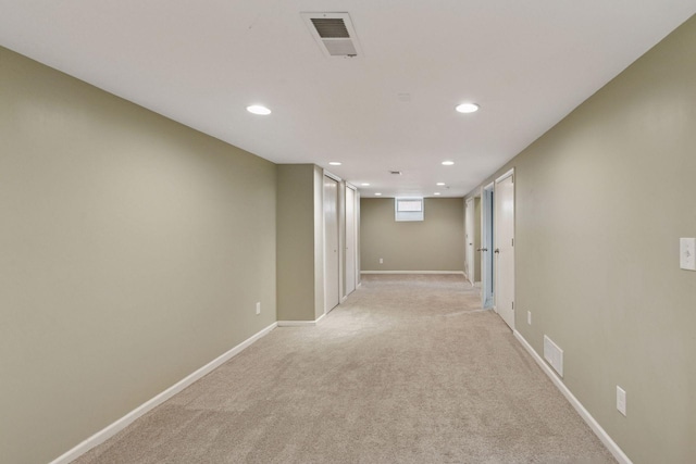 3636 Sumter Ave S, Saint Louis Park, MN 55426 - basement featuring recessed lighting and light colored carpet