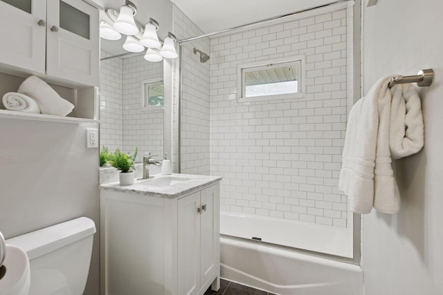 3636 Sumter Ave S, Saint Louis Park, MN 55426 - bathroom featuring vanity and shower / bath combination