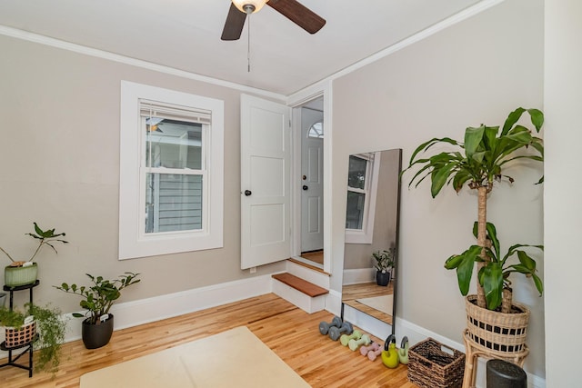 1848 James Ave, Saint Paul, MN 55105 - doorway to property with ceiling fan
