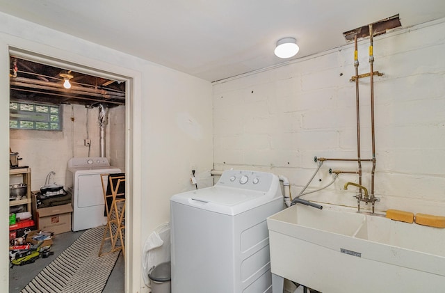 1848 James Ave, Saint Paul, MN 55105 - washroom with washer / clothes dryer