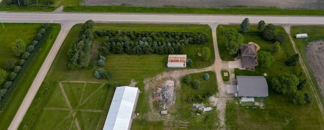 7107 Crane Creek Rd, Meriden, MN 55060 - aerial view of property's location featuring rural landscape