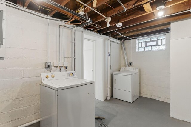 1032 Scheffer Ave, Saint Paul, MN 55102 - laundry room with electric dryer hookup and washer hookup