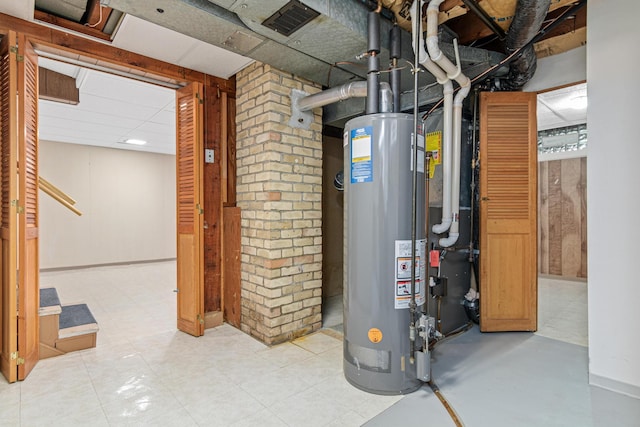 148 5th Ave N, Hopkins, MN 55343 - unfinished below grade area featuring water heater