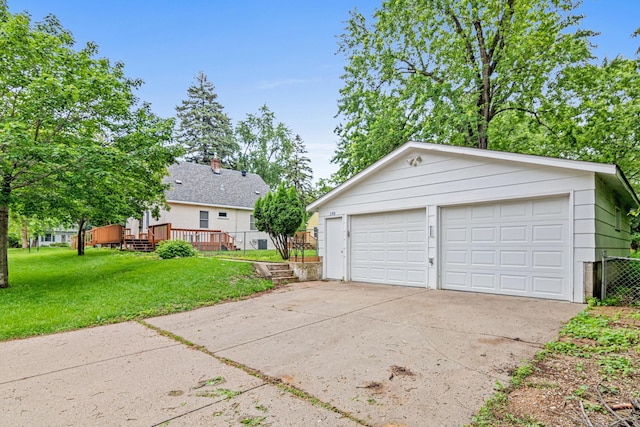 148 5th Ave N, Hopkins, MN 55343 - view of detached garage