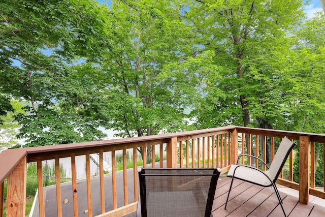 1060 Greer Ave NW, Albion Twp, MN 55358 - view of wooden terrace