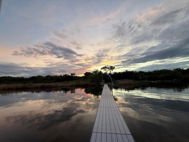 454 Wagon Wheel Dr SE Unit 17, Ten Lake Twp, MN 56601 - dock featuring a water view