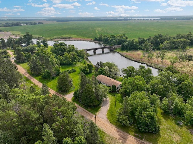 43394 Long Lake Ln, Ottertail, MN 56571 - bird's eye view of a nearby body of water and a notable bridge
