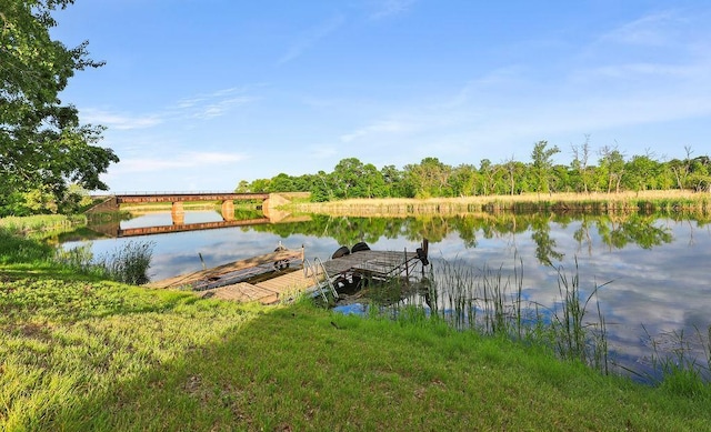43394 Long Lake Ln, Ottertail, MN 56571 - dock area featuring a water view