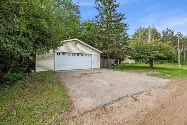 43394 Long Lake Ln, Ottertail, MN 56571 - view of detached garage