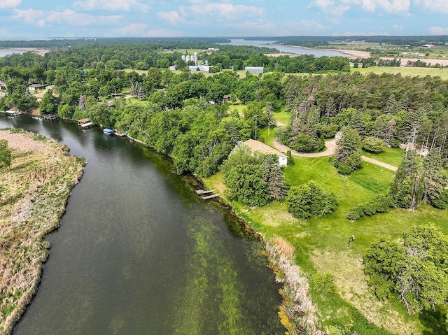 43394 Long Lake Ln, Ottertail, MN 56571 - aerial view of property and surrounding area featuring a large body of water