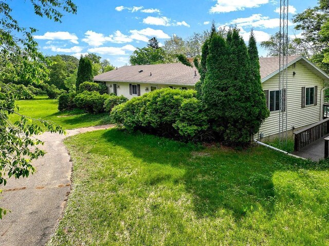 43394 Long Lake Ln, Ottertail, MN 56571 - view of green lawn