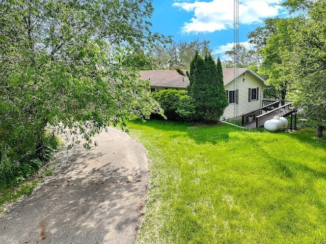 43394 Long Lake Ln, Ottertail, MN 56571 - view of grassy yard