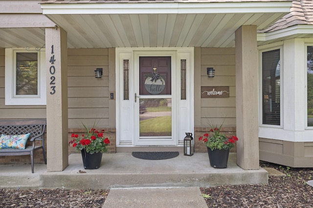 14023 Yellow Pine St NW, Andover, MN 55304 - view of exterior entry with a porch
