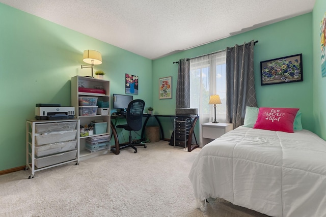 14023 Yellow Pine St NW, Andover, MN 55304 - carpeted bedroom with a textured ceiling