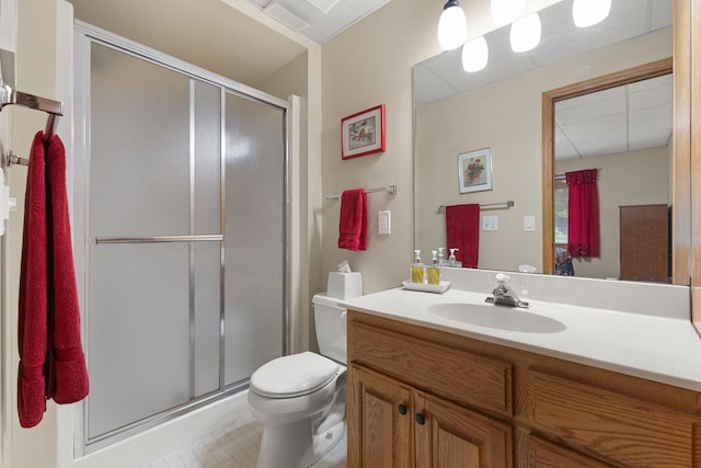 14023 Yellow Pine St NW, Andover, MN 55304 - bathroom with vanity and a shower stall
