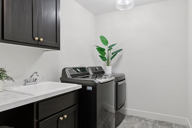 4998 Beach St NE, Prior Lake, MN 55372 - laundry room with washing machine and clothes dryer, cabinet space, and baseboards