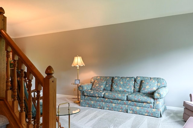 6490 White Dove Dr, Excelsior, MN 55331 - living area featuring carpet floors and baseboards