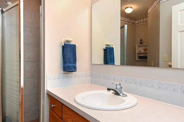 6490 White Dove Dr, Excelsior, MN 55331 - full bathroom featuring a shower stall and vanity