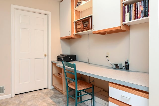 6490 White Dove Dr, Excelsior, MN 55331 - office area featuring stone finish flooring
