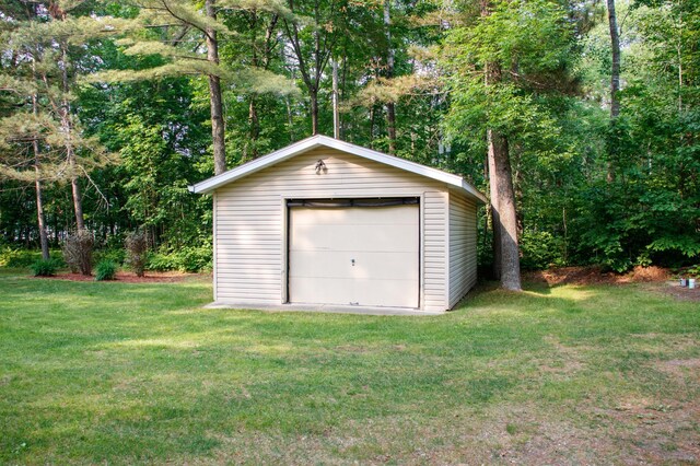 15088 Shady Oak Ln, Center Twp, MN 56465 - view of detached garage