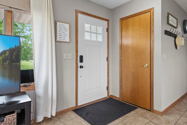 32147 111 1/2 St, Baldwin Twp, MN 55371 - entrance foyer with light tile patterned flooring, healthy amount of natural light, and baseboards