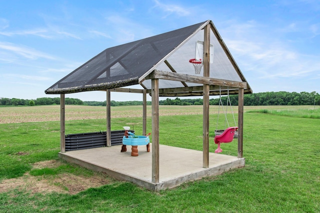 32147 111 1/2 St, Baldwin Twp, MN 55371 - view of patio with a rural view and agricultural area