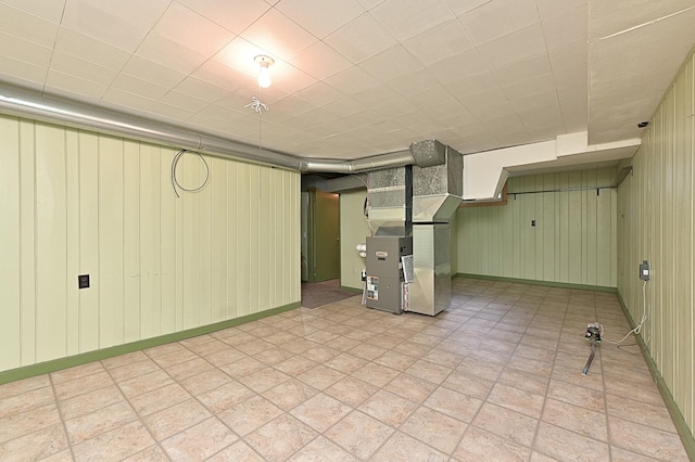 619 9th Ave, Grand Rapids, MN 55744 - finished below grade area featuring heating unit and baseboards