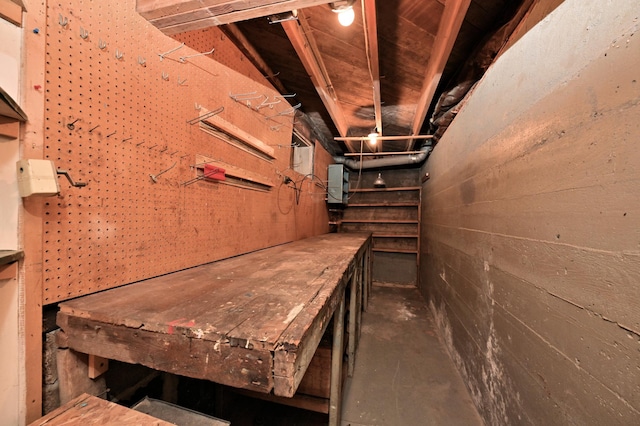 619 9th Ave, Grand Rapids, MN 55744 - view of unfinished basement