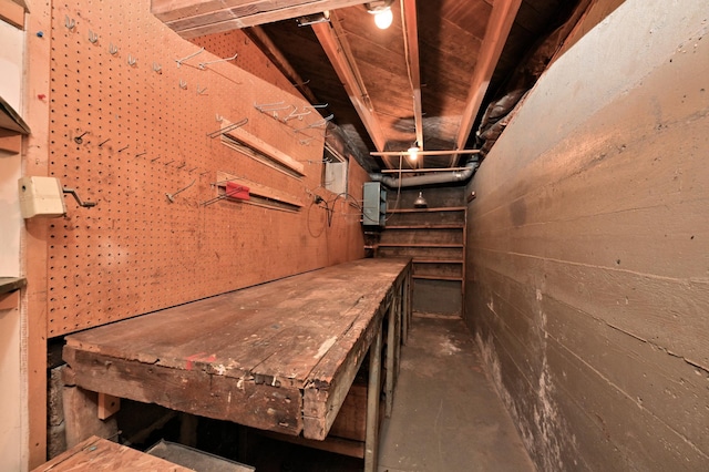 619 9th Ave, Grand Rapids, MN 55744 - view of unfinished basement