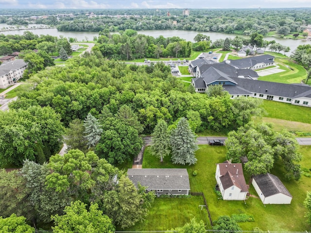 712 Shady Ln SW, Alexandria, MN 56308 - aerial perspective of suburban area with a large body of water
