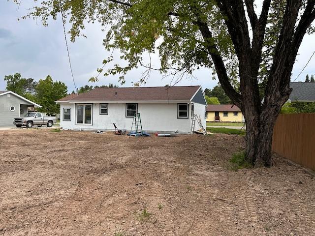 709 Summit St, Aurora, MN 55705 - view of rear view of house