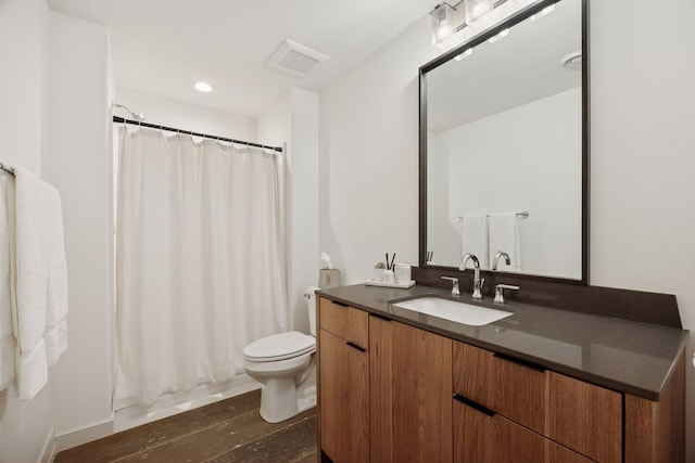 4968 40th St, Saint Louis Park, MN 55416 - full bath featuring vanity and wood finished floors