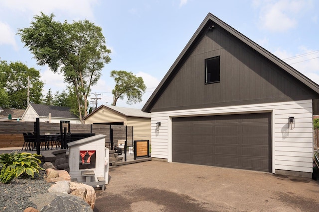 4968 40th St, Saint Louis Park, MN 55416 - view of detached garage