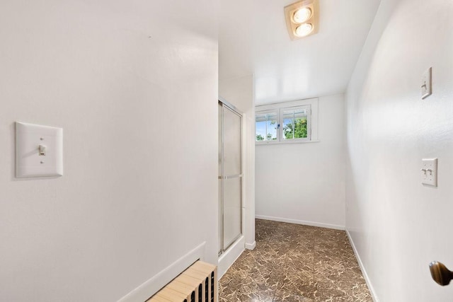 115 Spruce St W, Grey Eagle, MN 56336 - hallway featuring baseboards