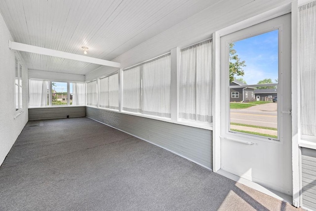 115 Spruce St W, Grey Eagle, MN 56336 - view of unfurnished sunroom