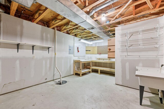 1040 Primrose Ln, Waconia, MN 55387 - unfinished basement with electric panel