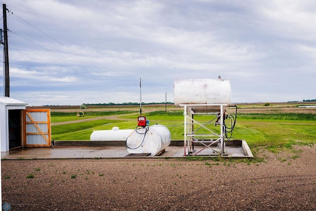 3853 91st Ave SE, Jamestown, ND 58401 - view of grassy yard featuring a view of rural / pastoral area