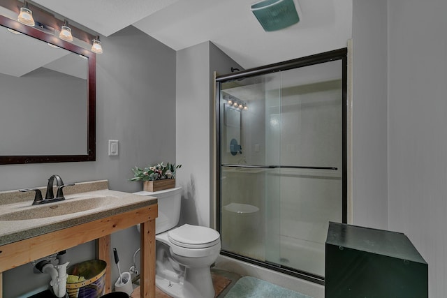 12940 8th Ave N, Zimmerman, MN 55398 - bathroom featuring toilet and a stall shower