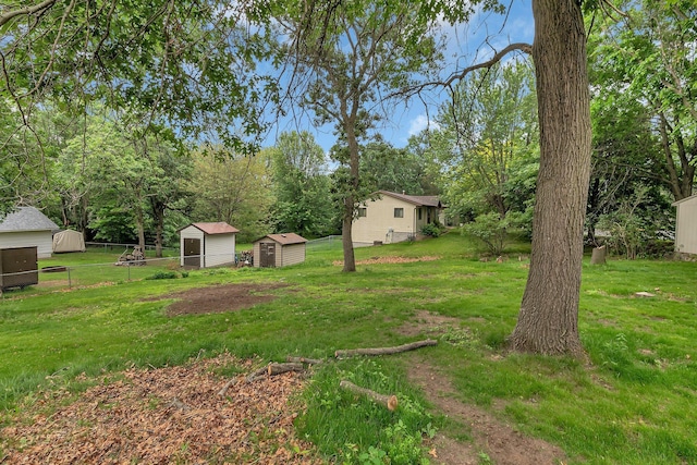 12940 8th Ave N, Zimmerman, MN 55398 - view of yard with a shed