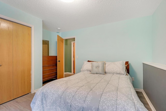 1310 Widgeon Way, Buffalo, MN 55313 - bedroom featuring light wood finished floors and a textured ceiling