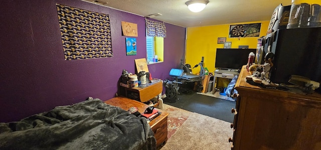 210 E St S, Underwood, MN 56586 - carpeted bedroom with a textured wall