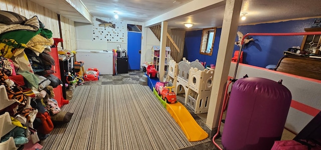 210 E St S, Underwood, MN 56586 - finished basement with stairs