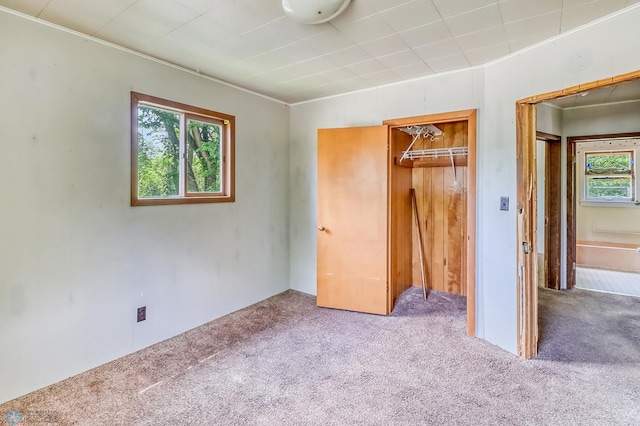 1002 10th St N, Fargo, ND 58102 - unfurnished bedroom with carpet flooring and a closet